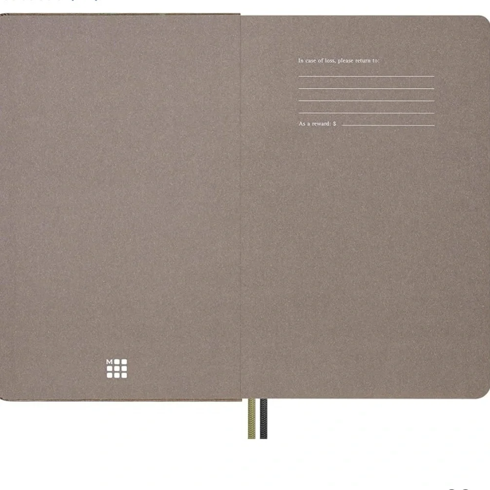 🆕 Reptile Snake Rose Design MOLESKIN Journal Notebook Hardcover Ruled Lines NWT